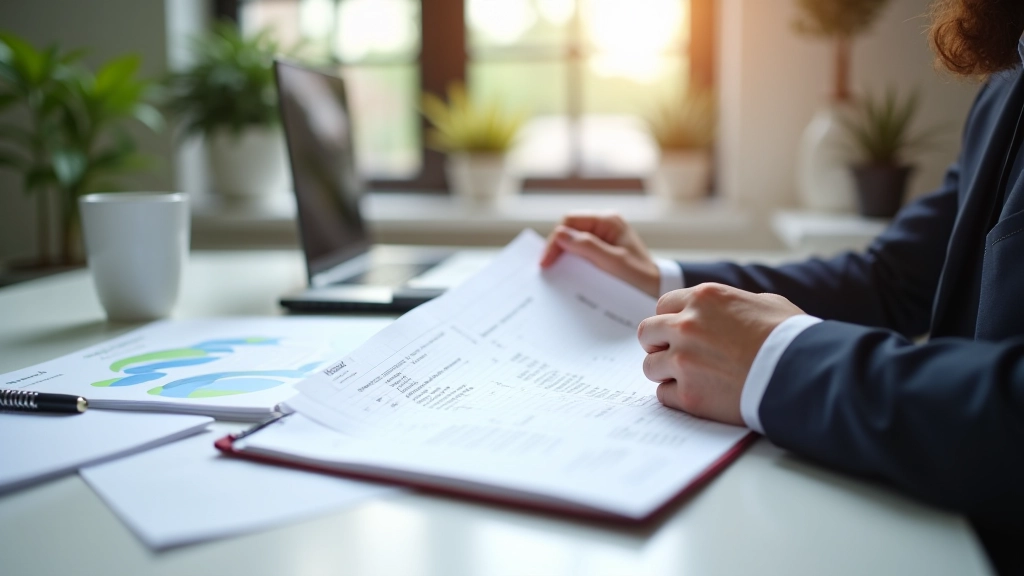 Event manager reviewing spreadsheet with vendor contact information and delivery schedules